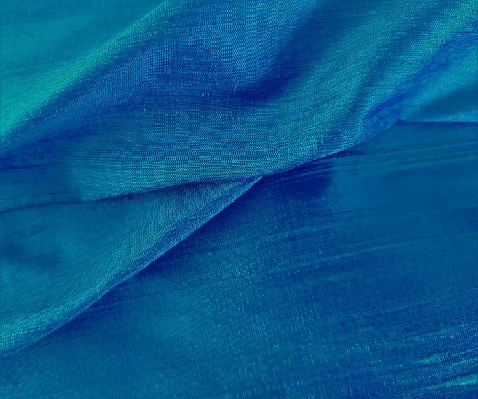 Dupionseide azur-blau (IN4024)